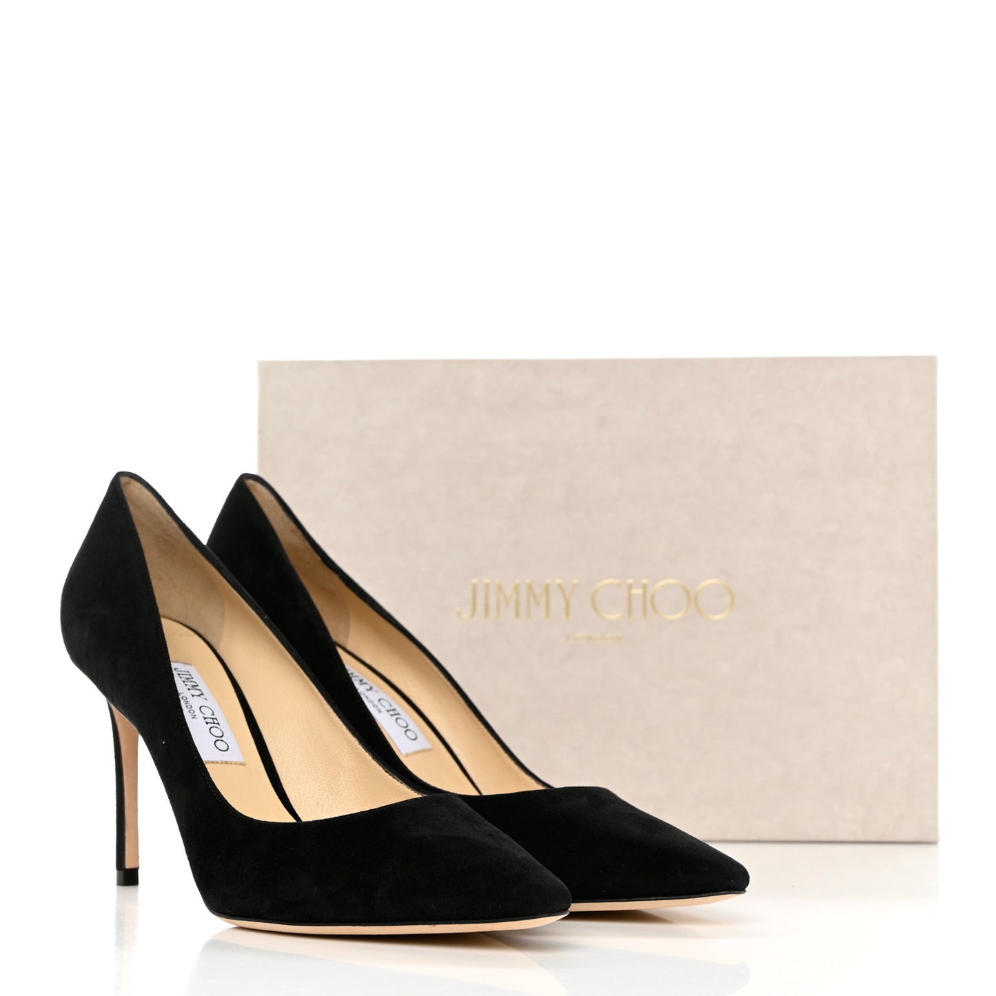 Suede Romy 85 Pumps 41 Black