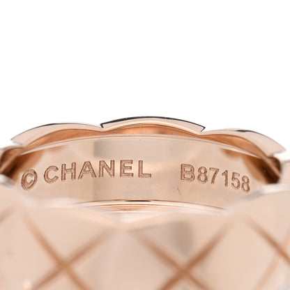 Chanel 18K Beige Gold Small Coco Crush Ring 50 5.25 4 of 5