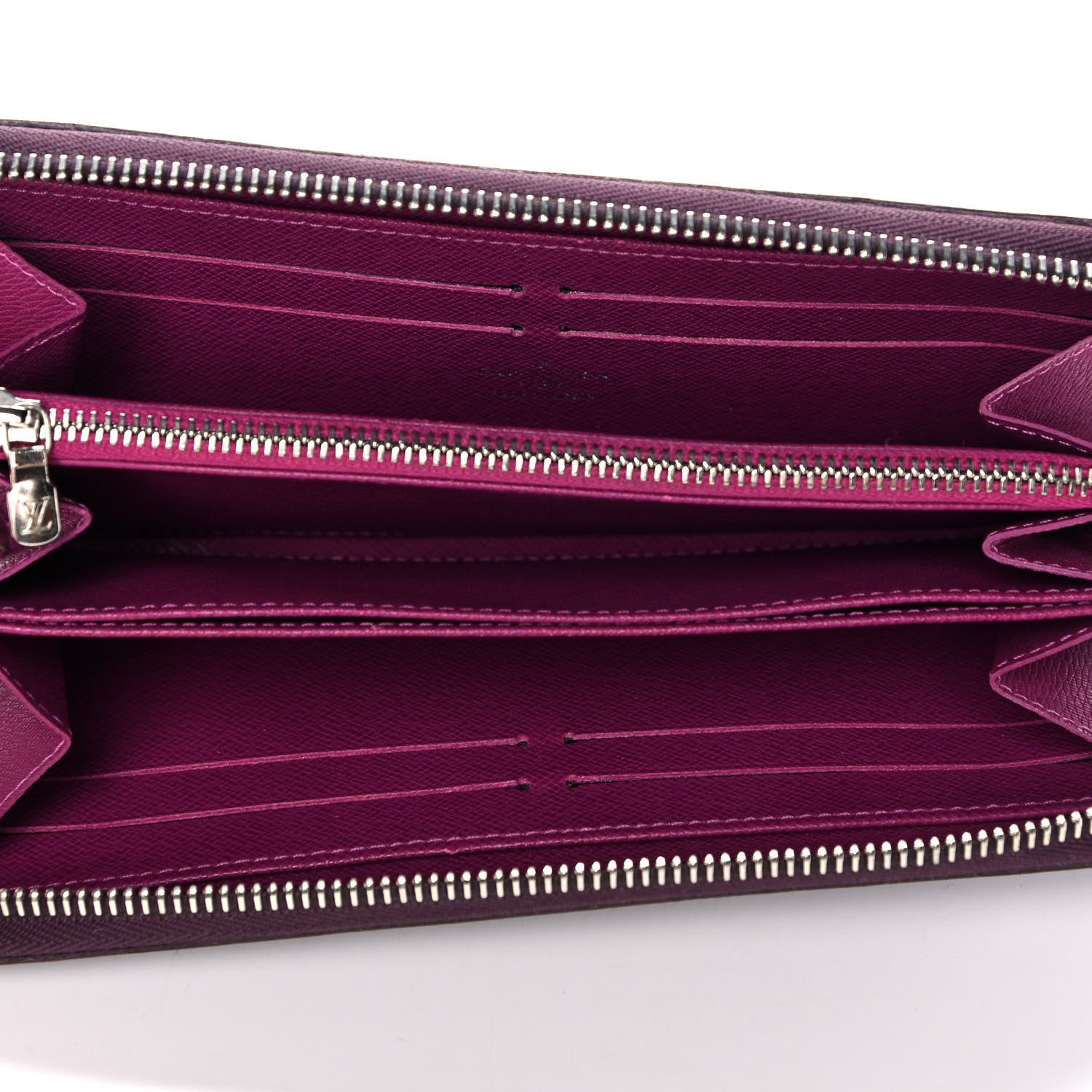 Louis Vuitton Epi Zippy Organizer Wallet Cassis 5 of 11