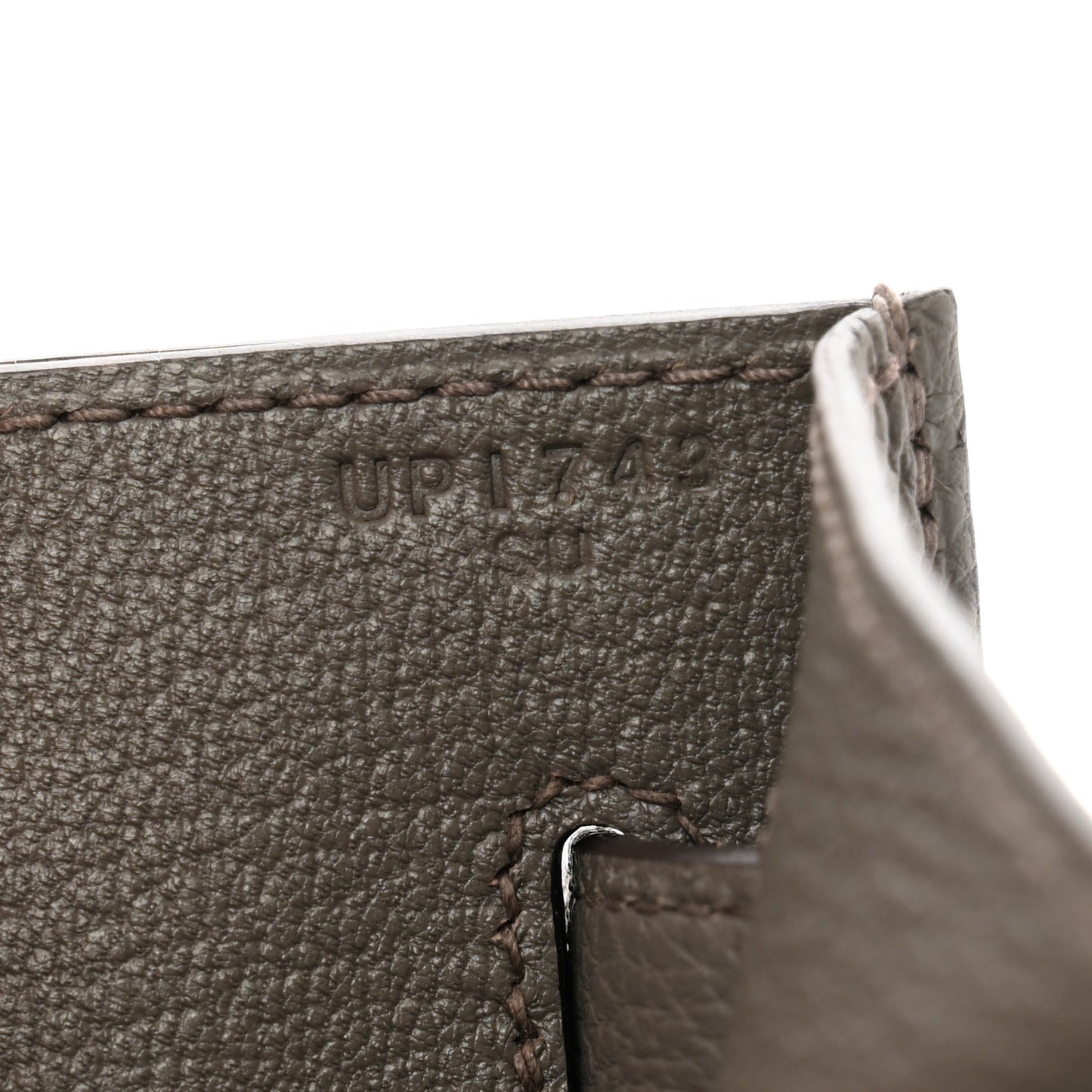 Togo Kelly Depeches 25 Pouch Etain