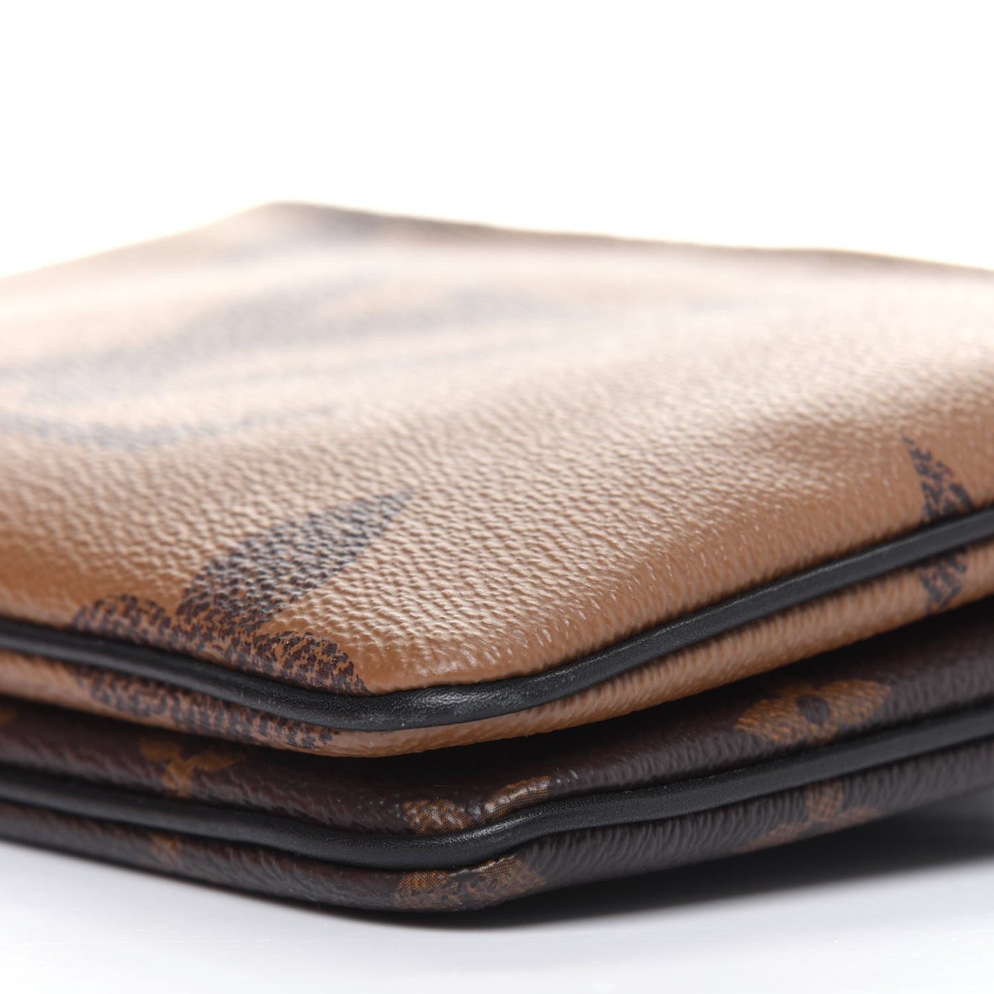 Reverse Monogram Giant Double Zip Pochette