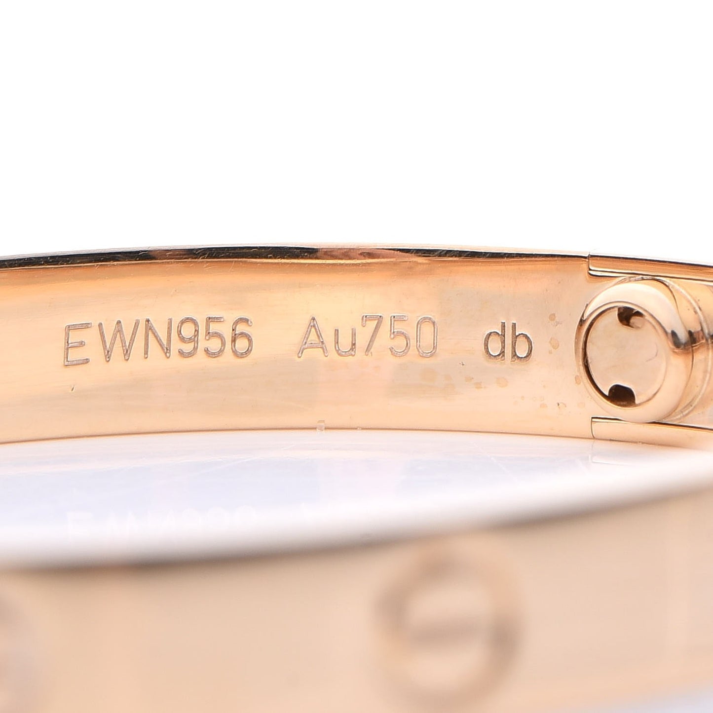 18K Yellow Gold LOVE Bracelet 16