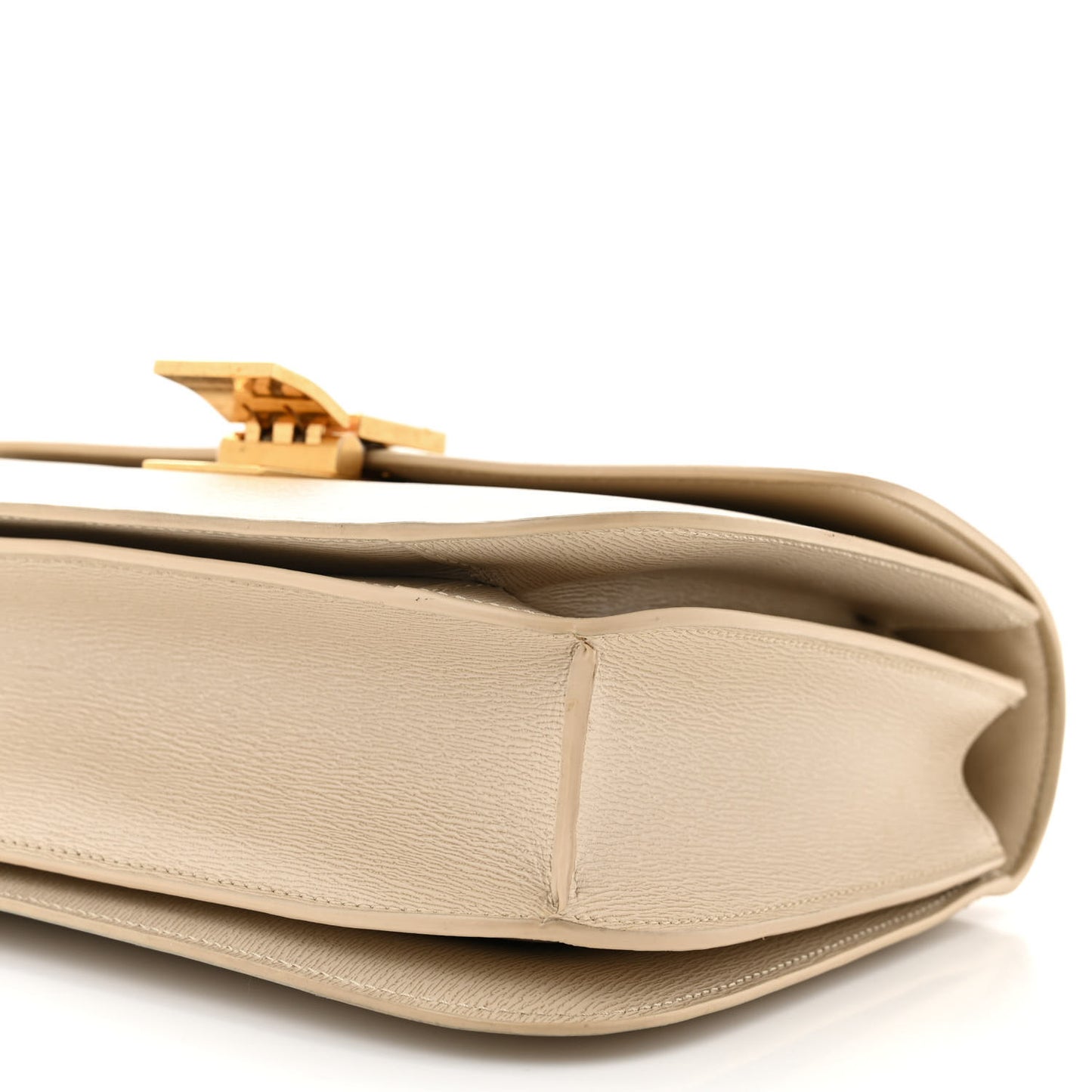 Box Calfskin Medium Classic Box Bag Linen