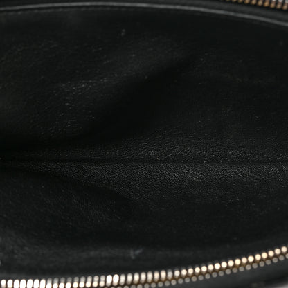 Saint Laurent Grained Lambskin Quilted Mini Becky Double Zip Bag Black 5 of 8