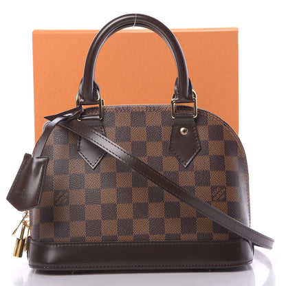 Louis Vuitton Damier Ebene Alma BB 11 of 11