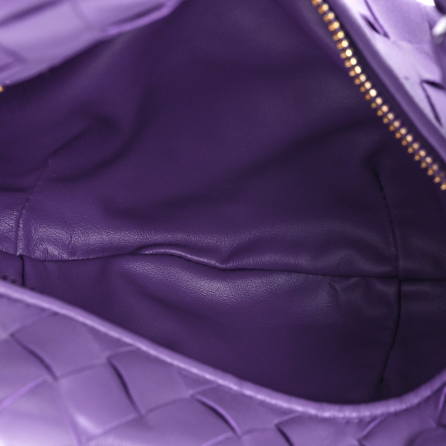 Nappa Intrecciato Mini Jodie Purple
