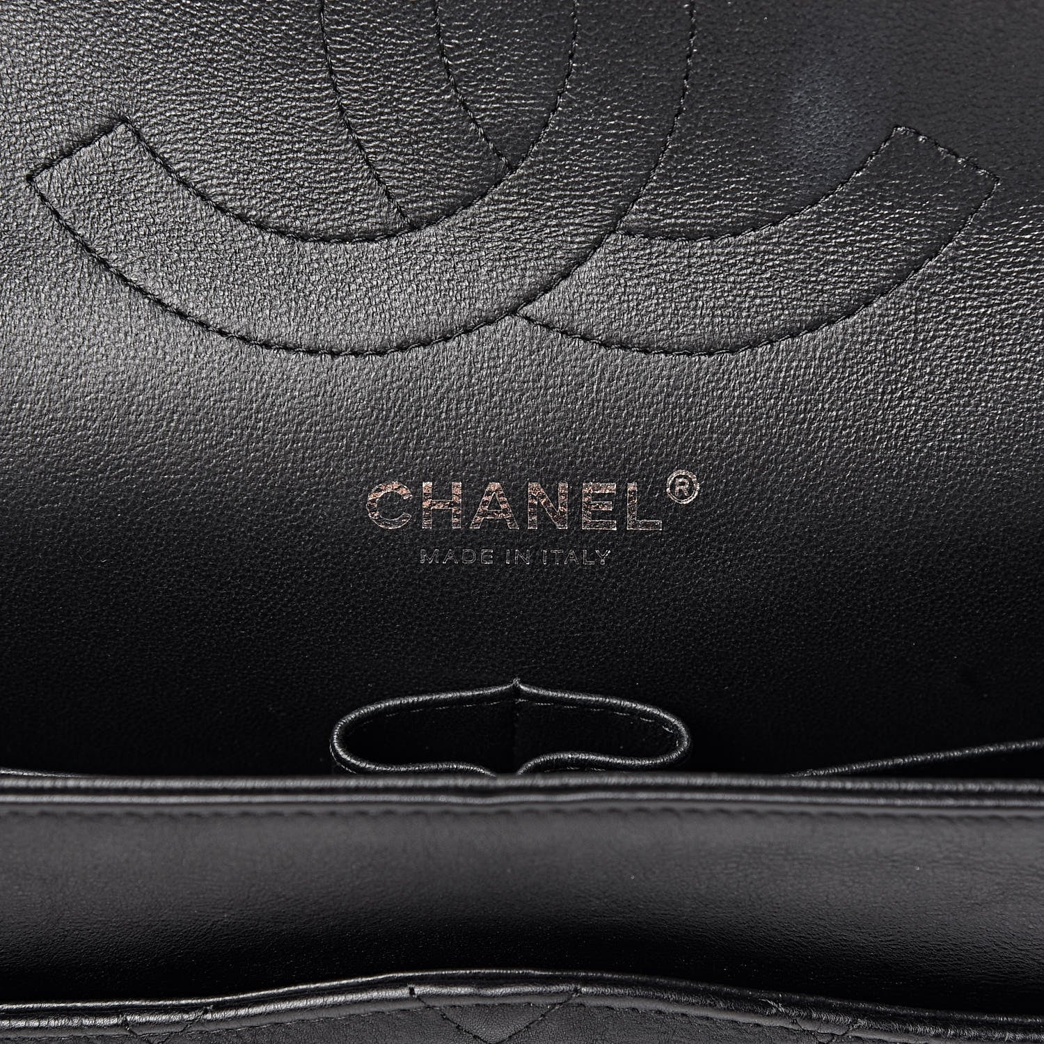 Chanel Crumpled Calfskin Quilted Jumbo Double Flap So Black 6 of 11