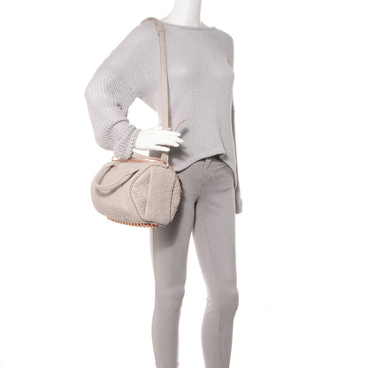 Alexander Wang Pebbled Leather Rockie Lilac w Rose Gold Hardware 2 of 6