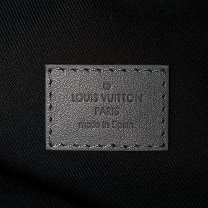 Louis Vuitton Calfskin Monogram Shadow Discovery Bumbag PM Gray 4 of 11