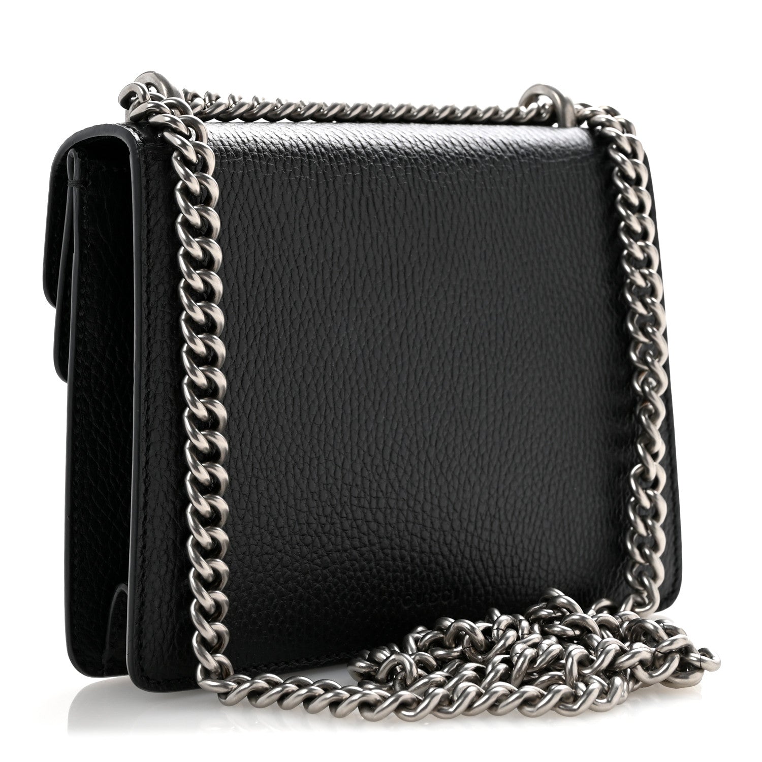 Gucci Calfskin Mini Dionysus Shoulder Bag Black 3 of 14