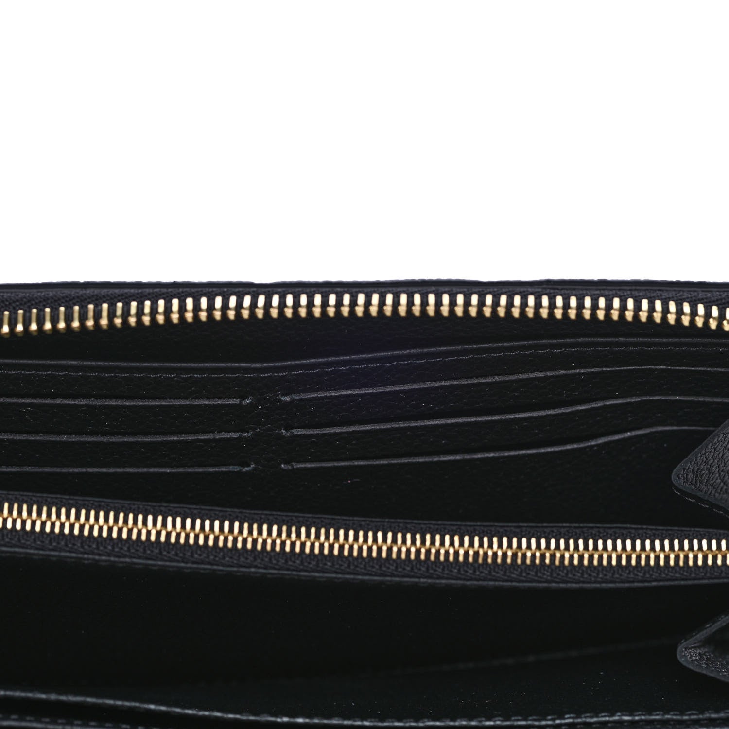 Louis Vuitton Empreinte Zippy Wallet Black 8 of 11