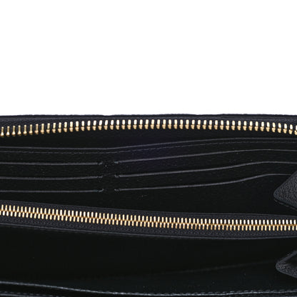 Louis Vuitton Empreinte Zippy Wallet Black 8 of 11