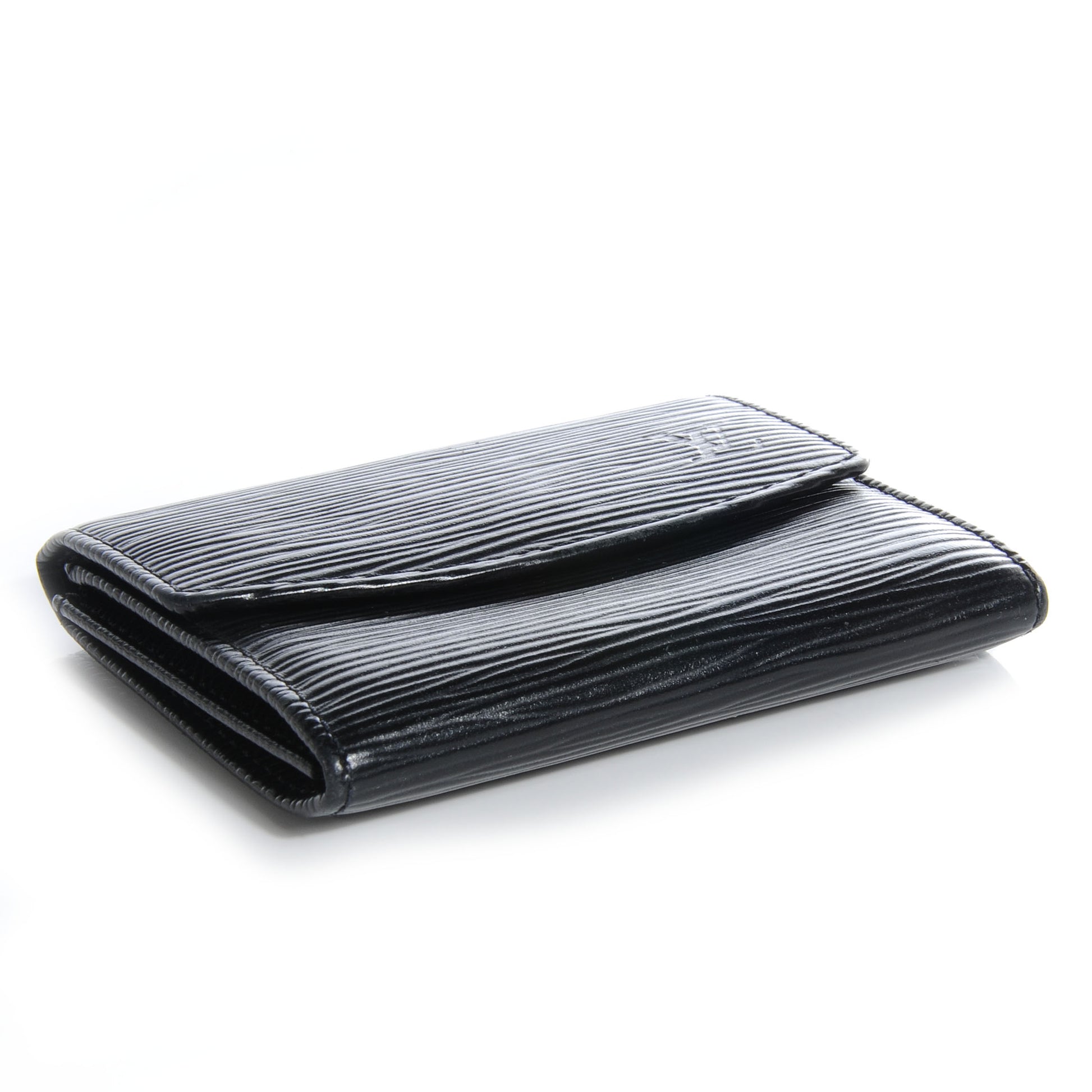 Louis Vuitton Epi Porte-Monnaie Simple Coin Purse Black 4 of 7