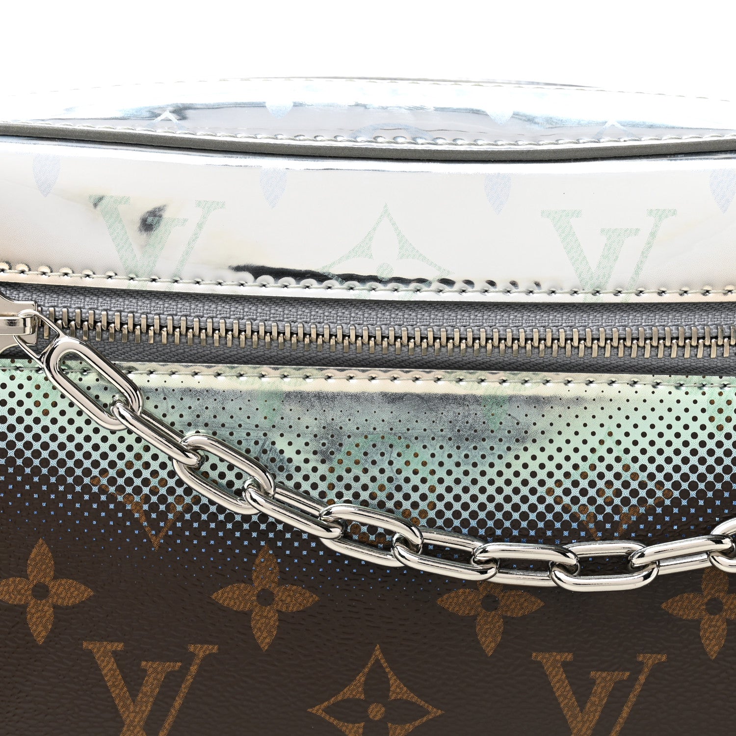 Louis Vuitton Metallic Nebula Monogram Mini Soft Trunk Multicolor 7 of 9