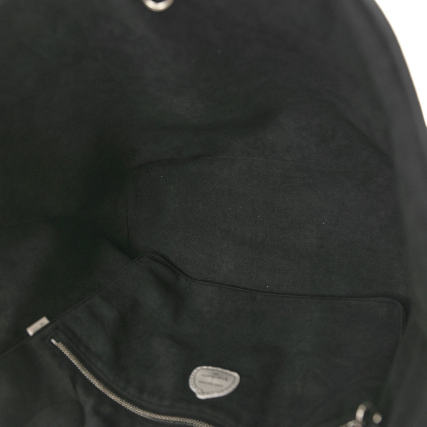 LV X YK Empreinte Neverfull MM Black White