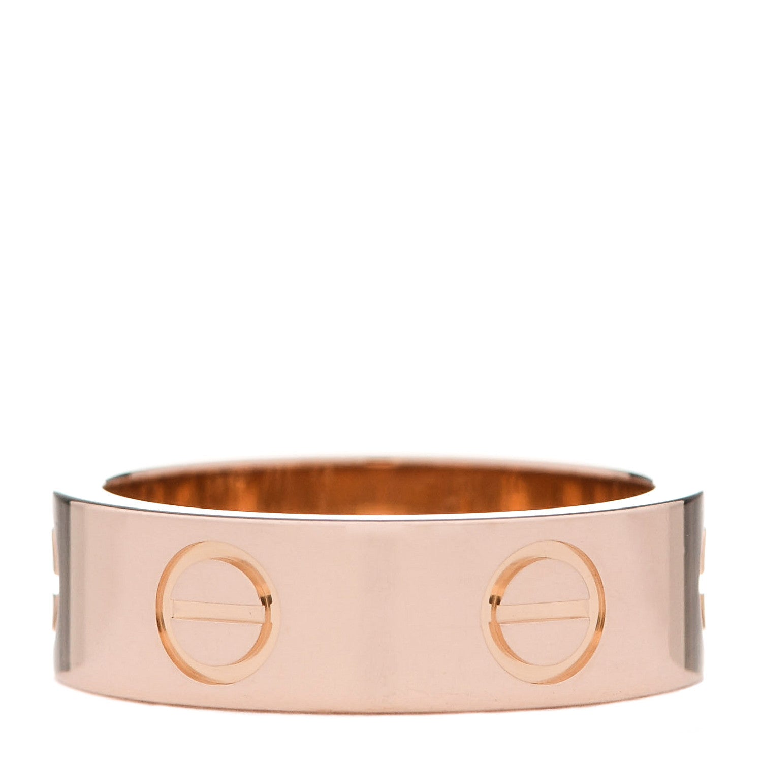 Cartier 18K Pink Gold 5.5mm LOVE Ring 48 4.5 3 of 5