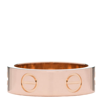 Cartier 18K Pink Gold 5.5mm LOVE Ring 48 4.5 3 of 5