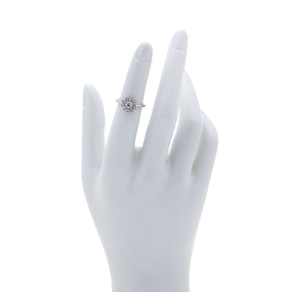 Tiffany Platinum Diamond Enchant Garden Flower Ring 48 4.5 2 of 7