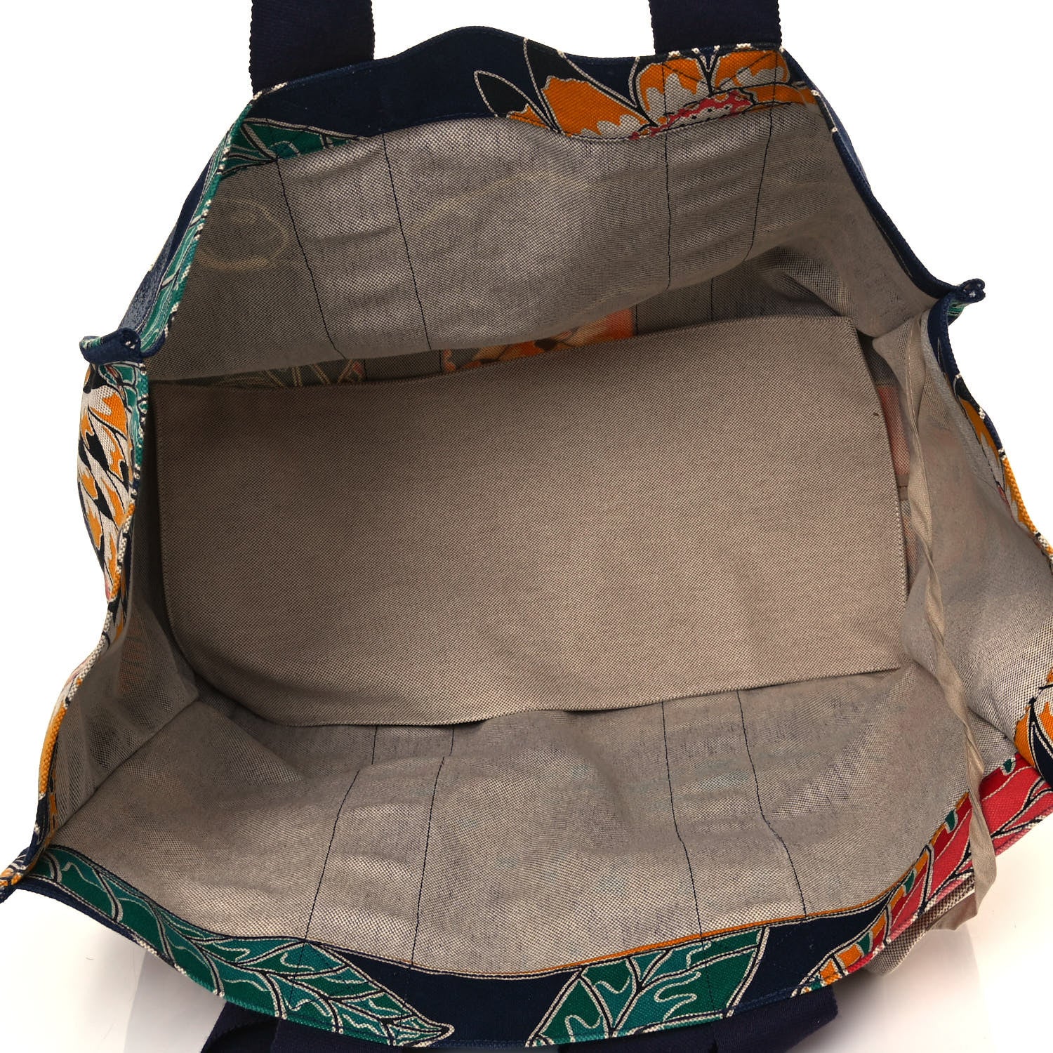 Hermes Canvas The Savana Dance Beach Bag 6 of 14