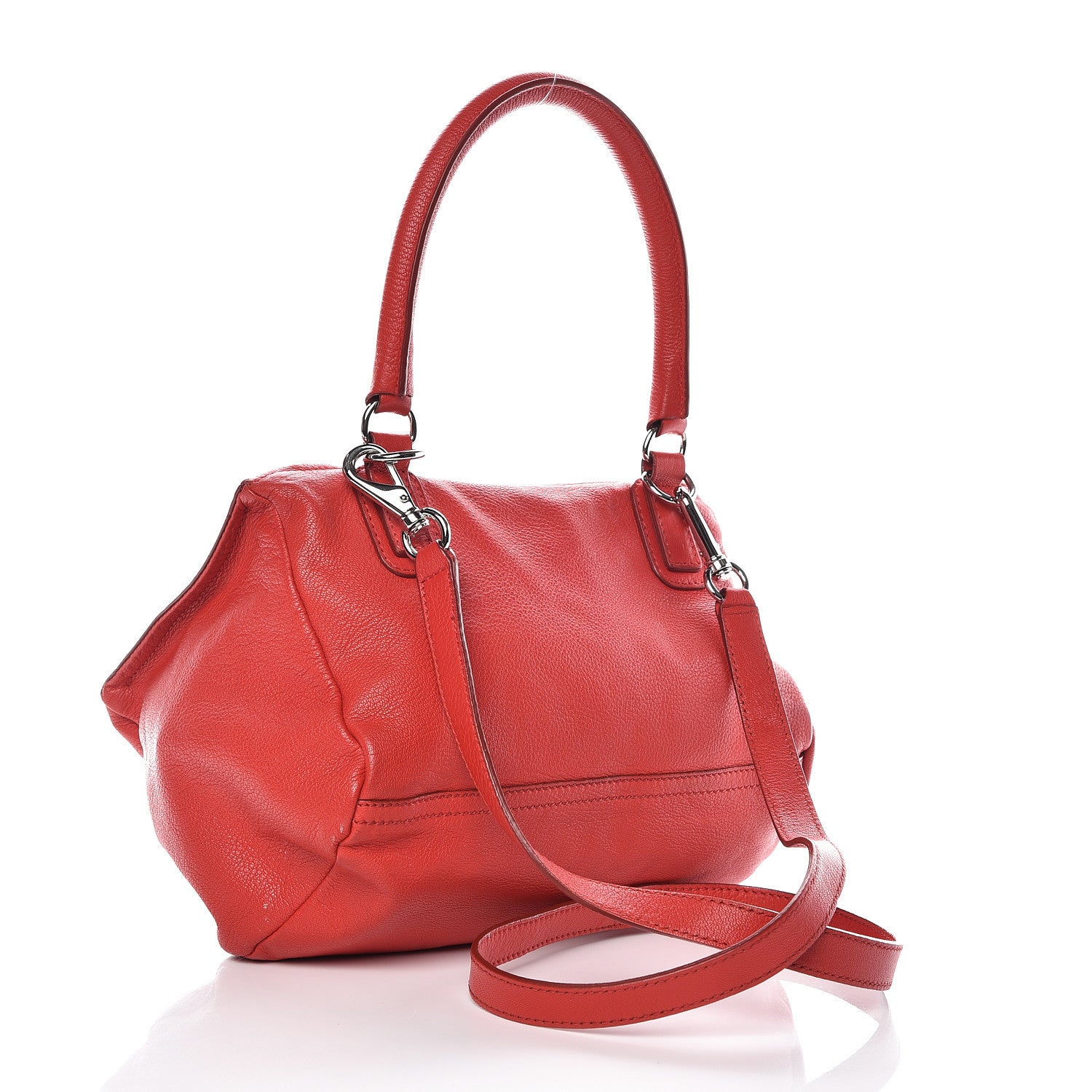 Givenchy Sugar Goatskin Small Pandora Medium Red 3 of 15
