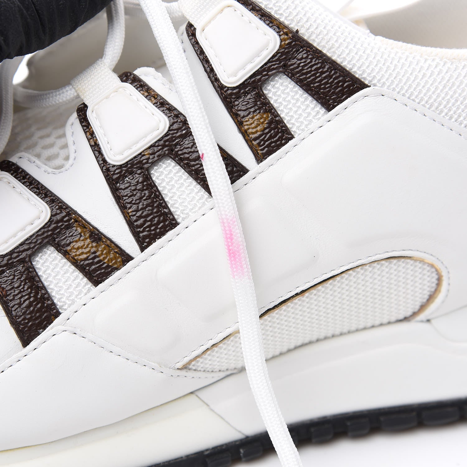 Louis Vuitton Calfskin Monogram Run Away Sneakers 39 White 11 of 11