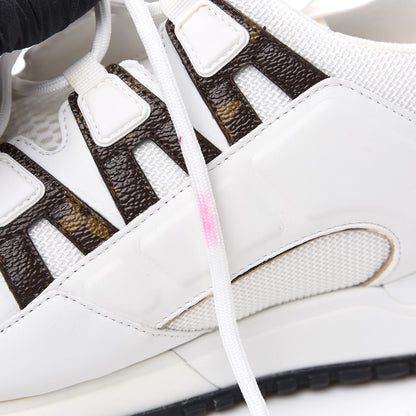 Louis Vuitton Calfskin Monogram Run Away Sneakers 39 White 11 of 11