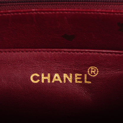 Chanel Lambskin Quilted XL Jumbo Single Flap Black 10 of 13