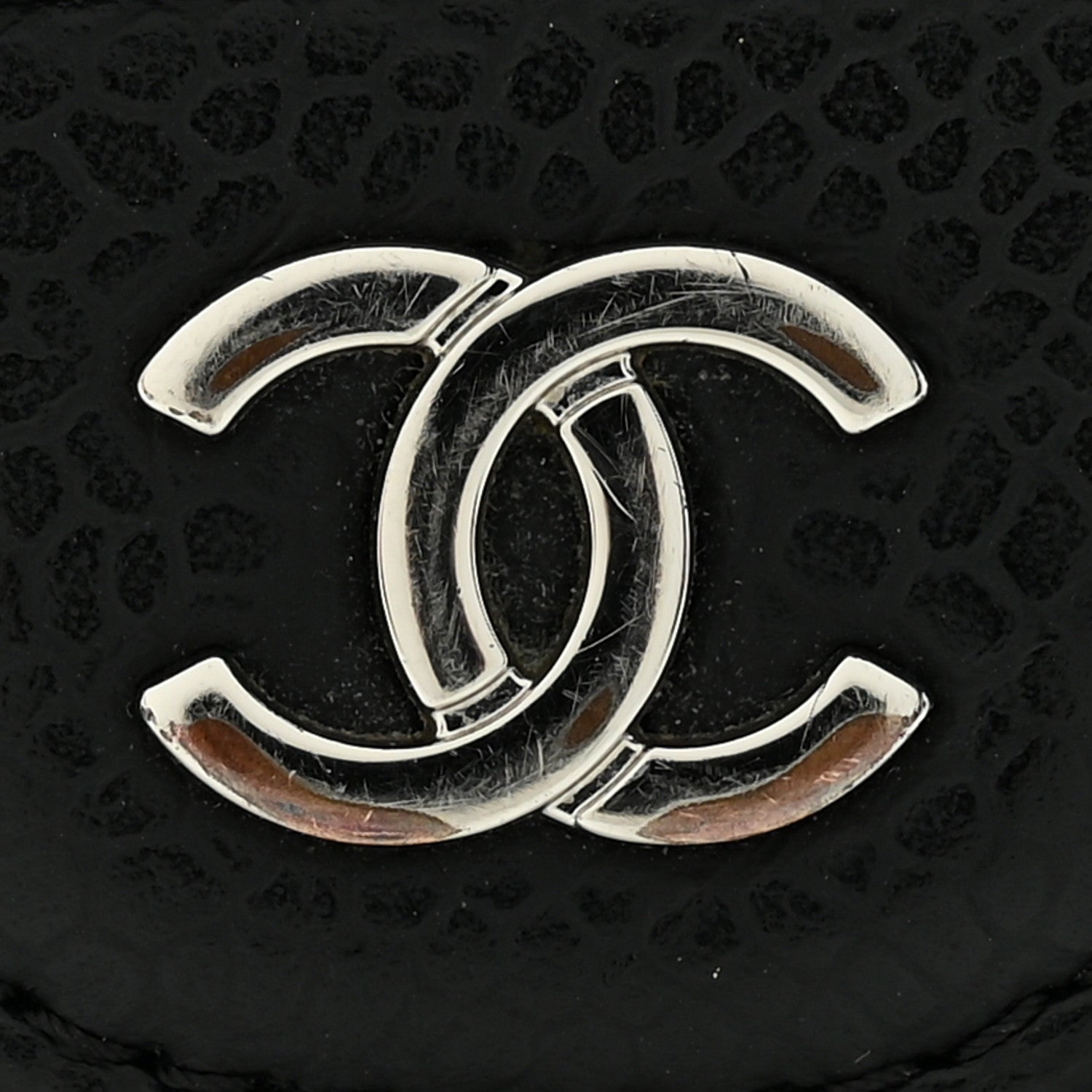 Chanel Caviar Quilted Flap Card Holder Wallet Black 9 of 9