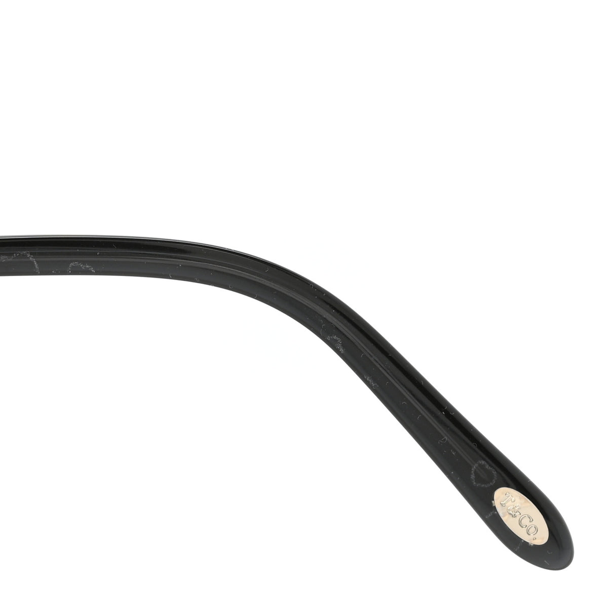 Tiffany Acetate TF4140-F Heart Sunglasses Black Blue 7 of 10