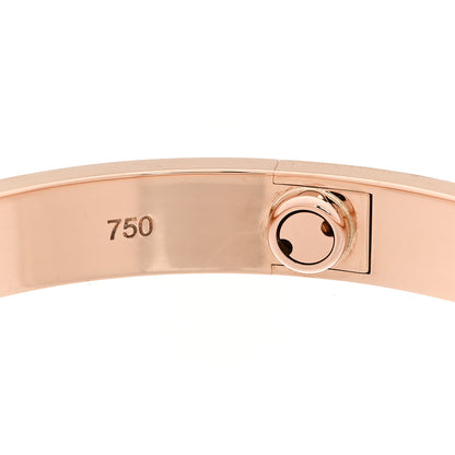 Cartier 18K Pink Gold LOVE Bracelet 17 6 of 7
