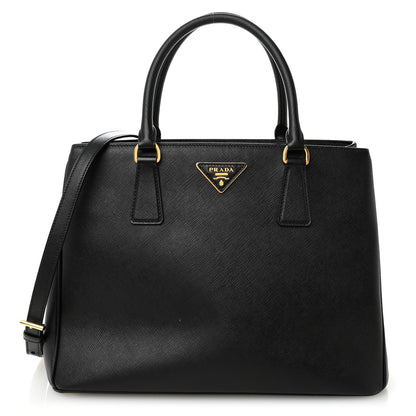 Prada Saffiano Lux Medium Tote Black 1 of 11