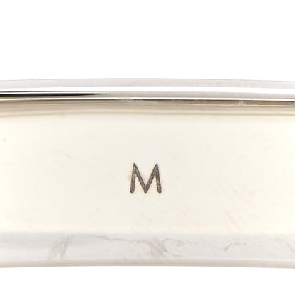 Louis Vuitton Brass Palladium Plated Nanogram Cuff M Silver 7 of 7