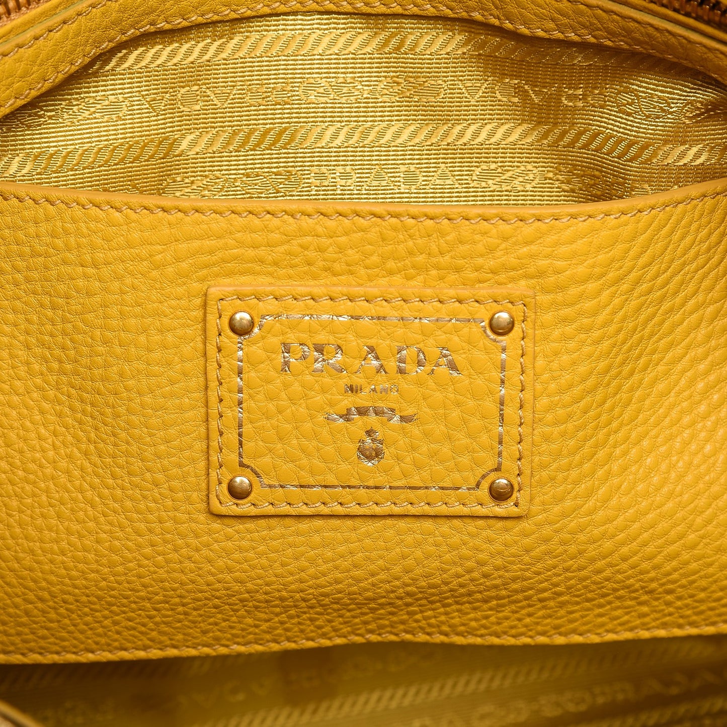 Vitello Daino Tote Mimosa