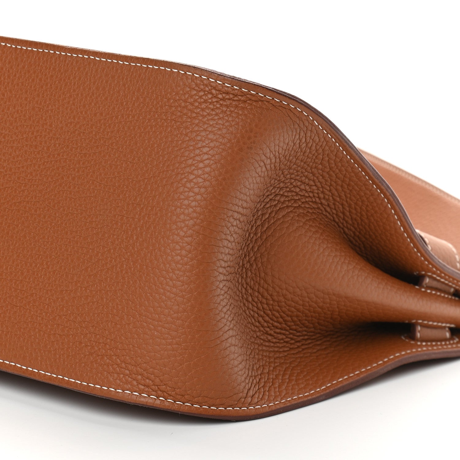 Hermes Taurillon Clemence Jypsiere 31 Gold 8 of 8