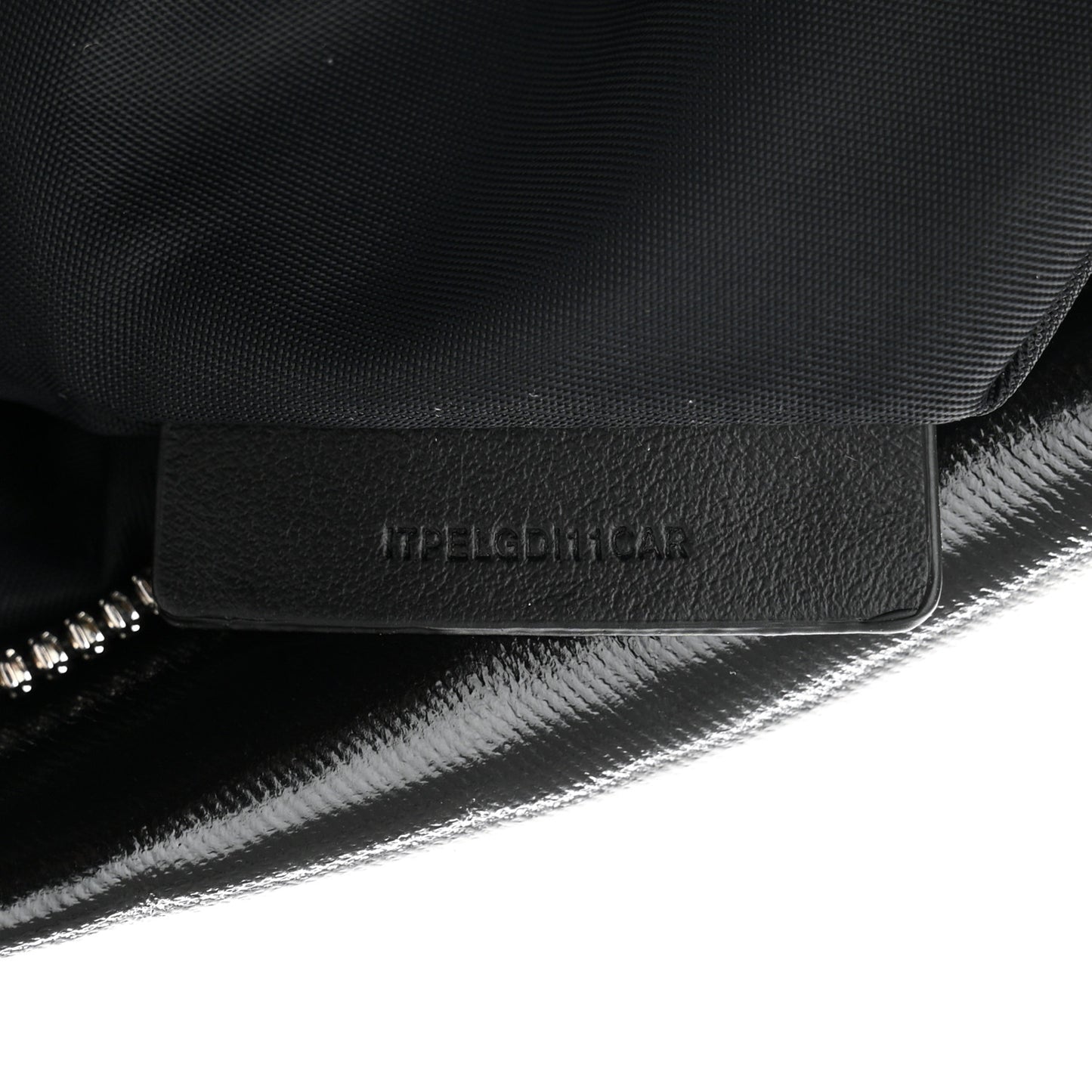 Coated Canvas Horseferry Print Extra Large Bum Bag Black