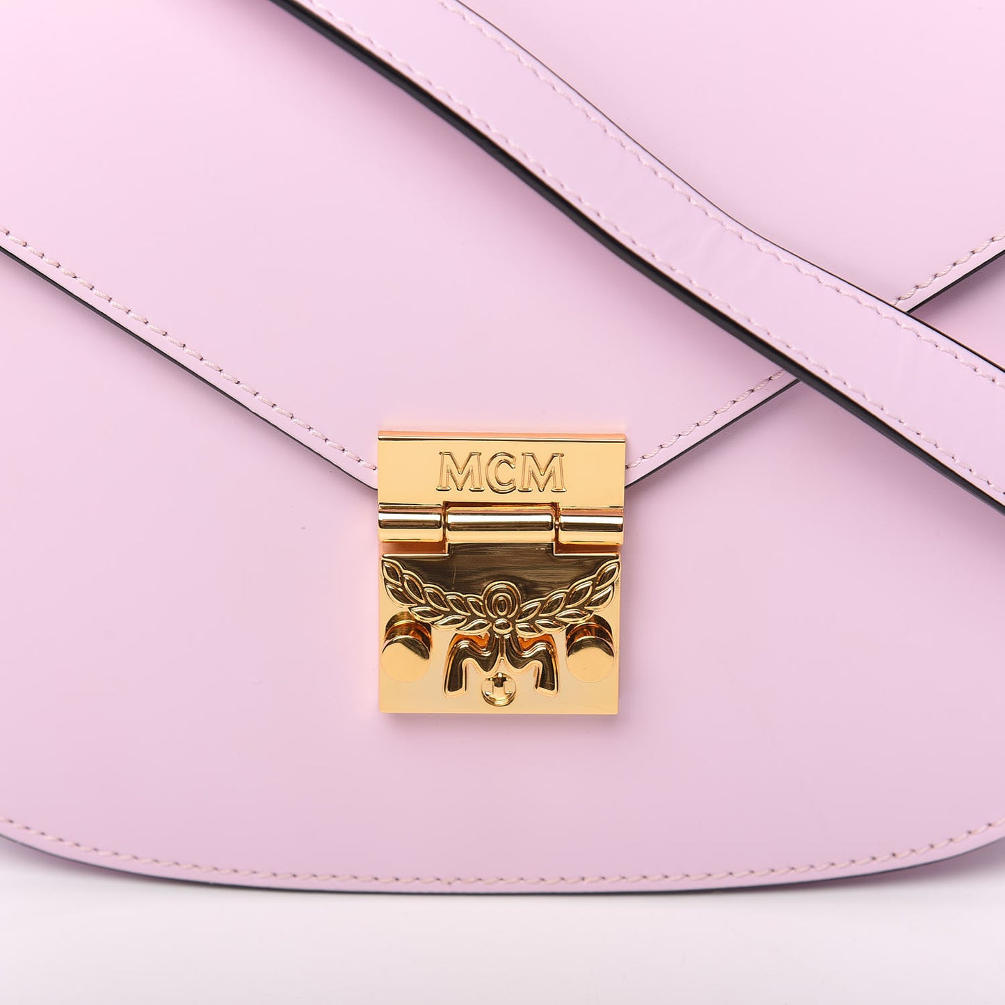 Calfskin Patricia Crossbody Bag Prism Pink
