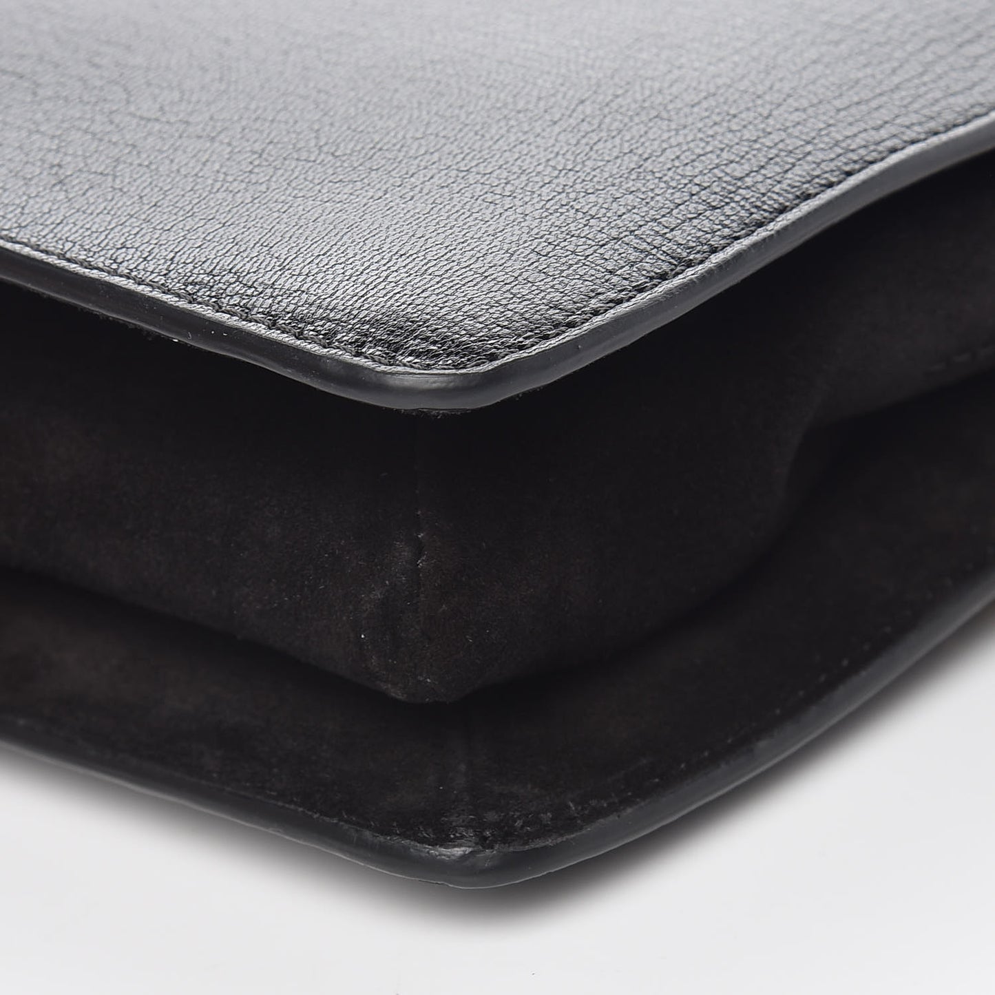 Sugar Goatskin Cross 3 Crossbody Bag Black