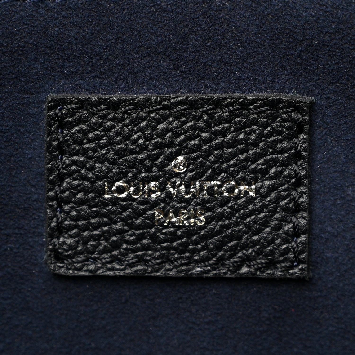Louis Vuitton Empreinte Monogram Giant Neverfull MM Black 6 of 11