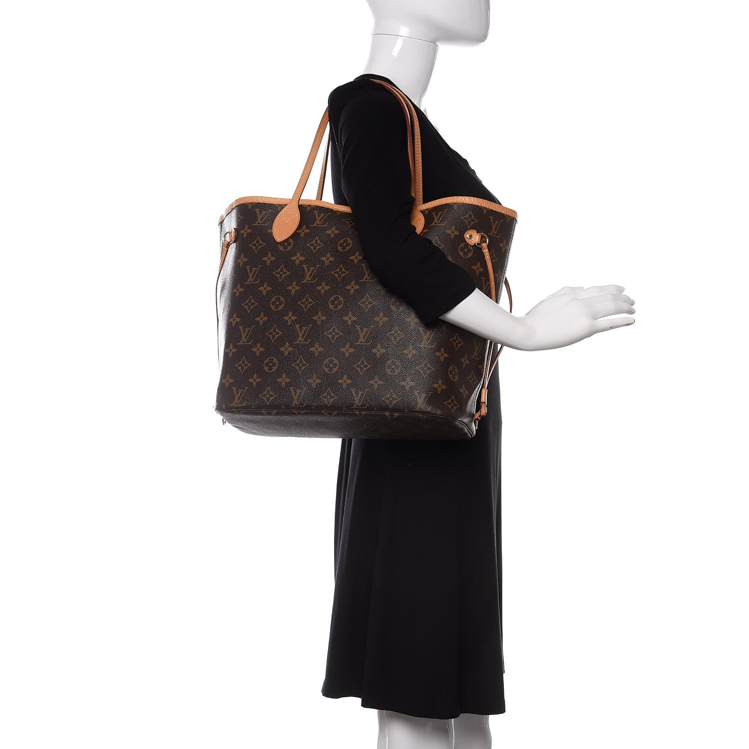 Louis Vuitton Monogram Neo Neverfull MM Pivoine 2 of 9