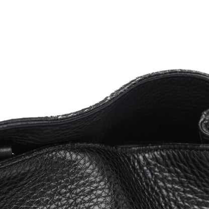 Gucci Pebbled Calfskin Large Soho Chain Shoulder Bag Black 14 of 15