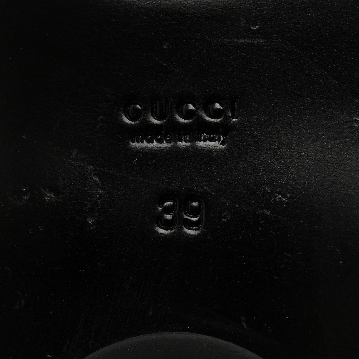 Gucci Calfskin GG Marmont Thong Sandals 39 Cognac 7 of 8