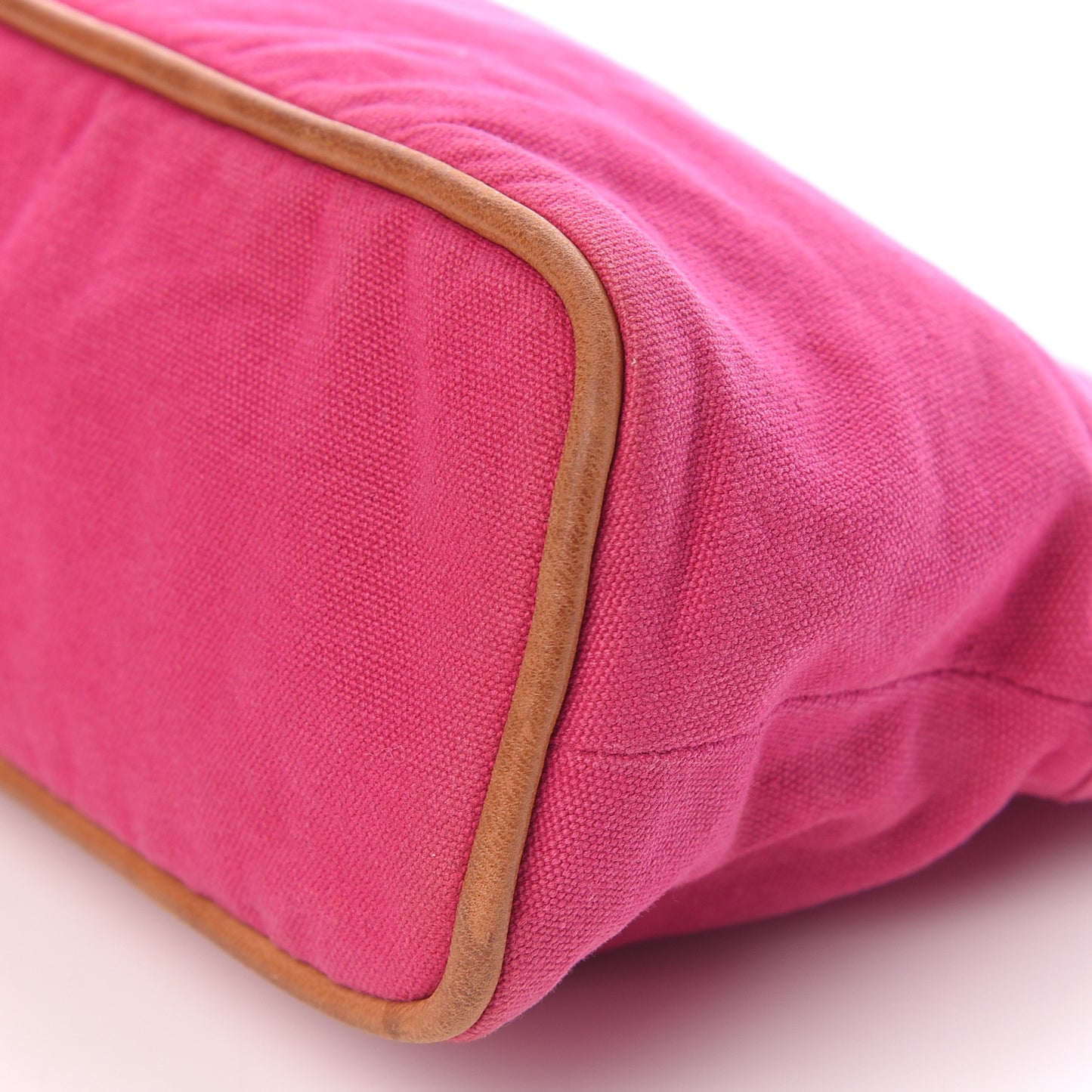 Cotton Canvas Bolide Travel Cosmetic Pouch MM Hibiscus