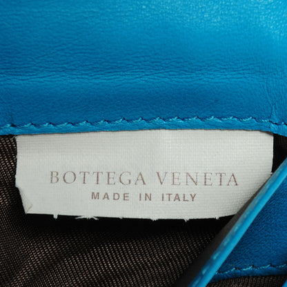 Bottega Veneta Nappa Intrecciato Continental Flap Wallet Turquoise 6 of 8