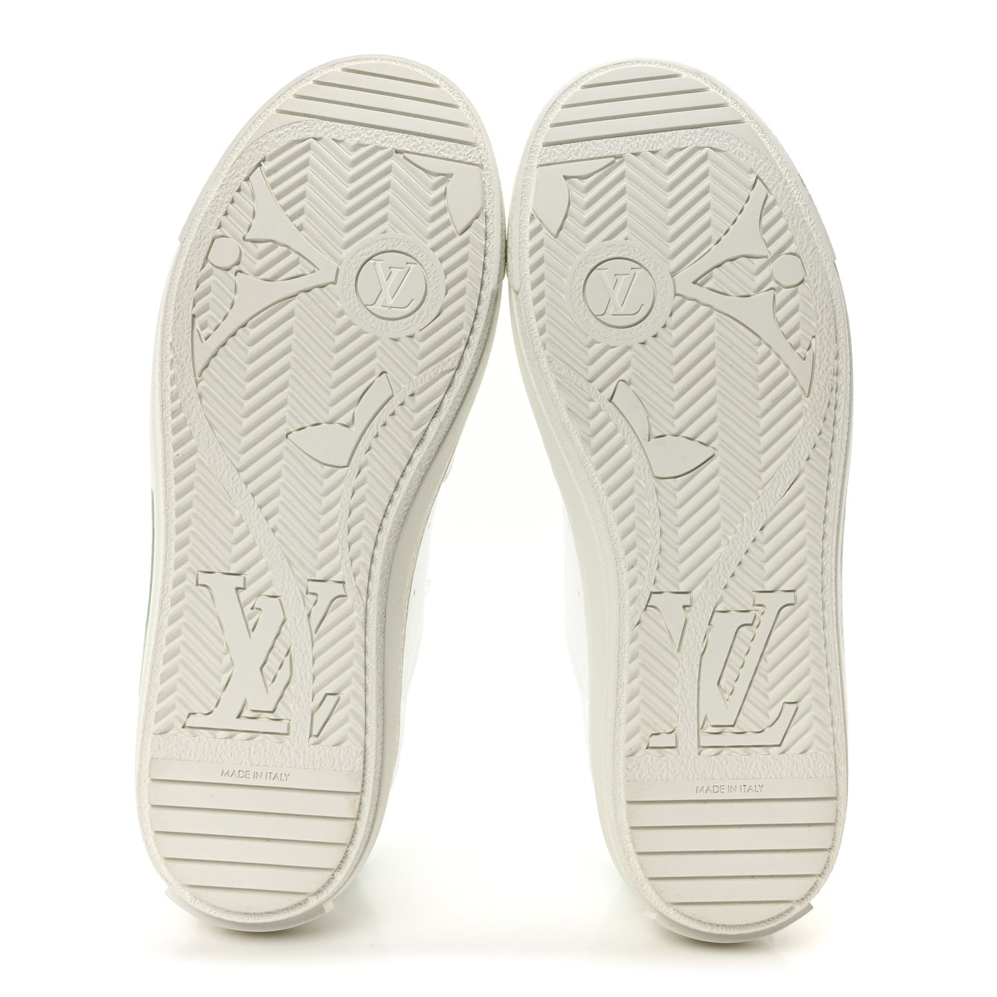 Calfskin Womens Charlie Sneaker 40 White Green