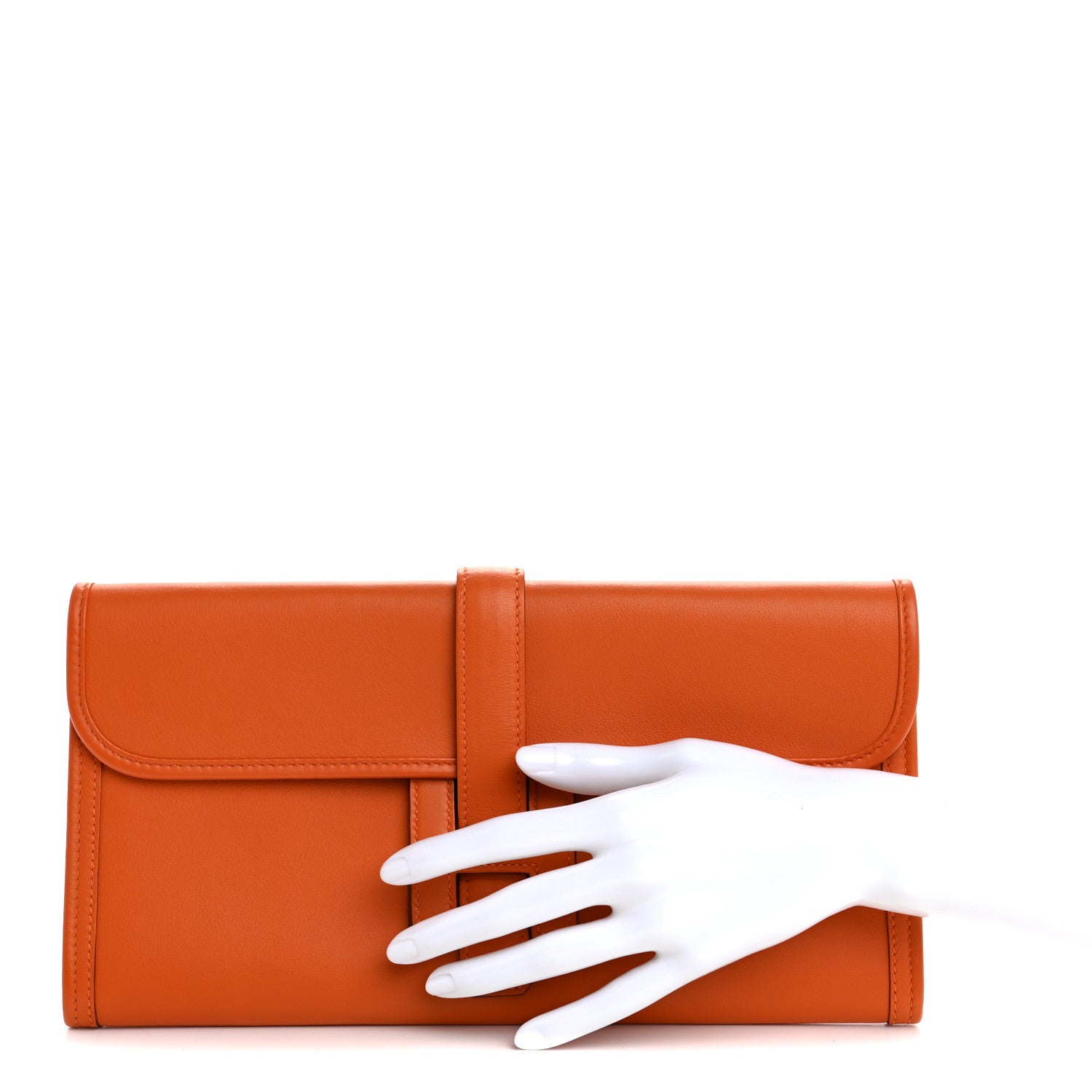 Hermes Swift Jige Elan 29 Clutch Orange 1647234 – FASHIONPHILE