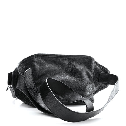 Balenciaga Lambskin Classic Hardware Neo Lift Hip Bag Black 3 of 10