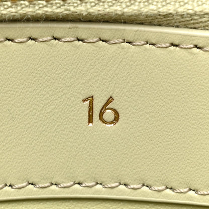 Celine Satinated Calfskin Mini 16 Top Handle Bag Almond Green 12 of 15