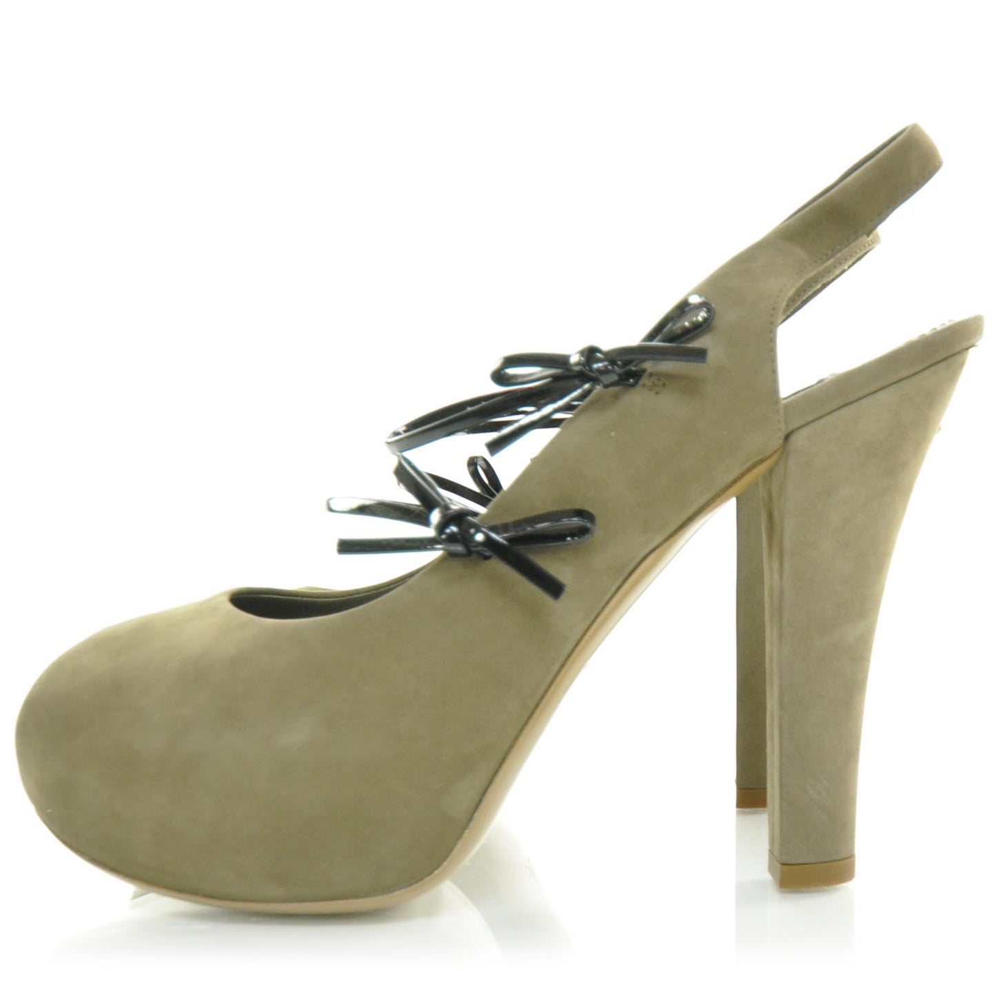Nubuck Calfskin Varennes Sandals 39 Taupe