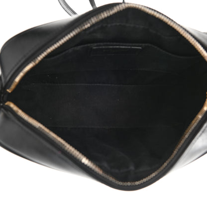 Saint Laurent Calfskin Matelasse Monogram Lou Camera Bag Black 5 of 10