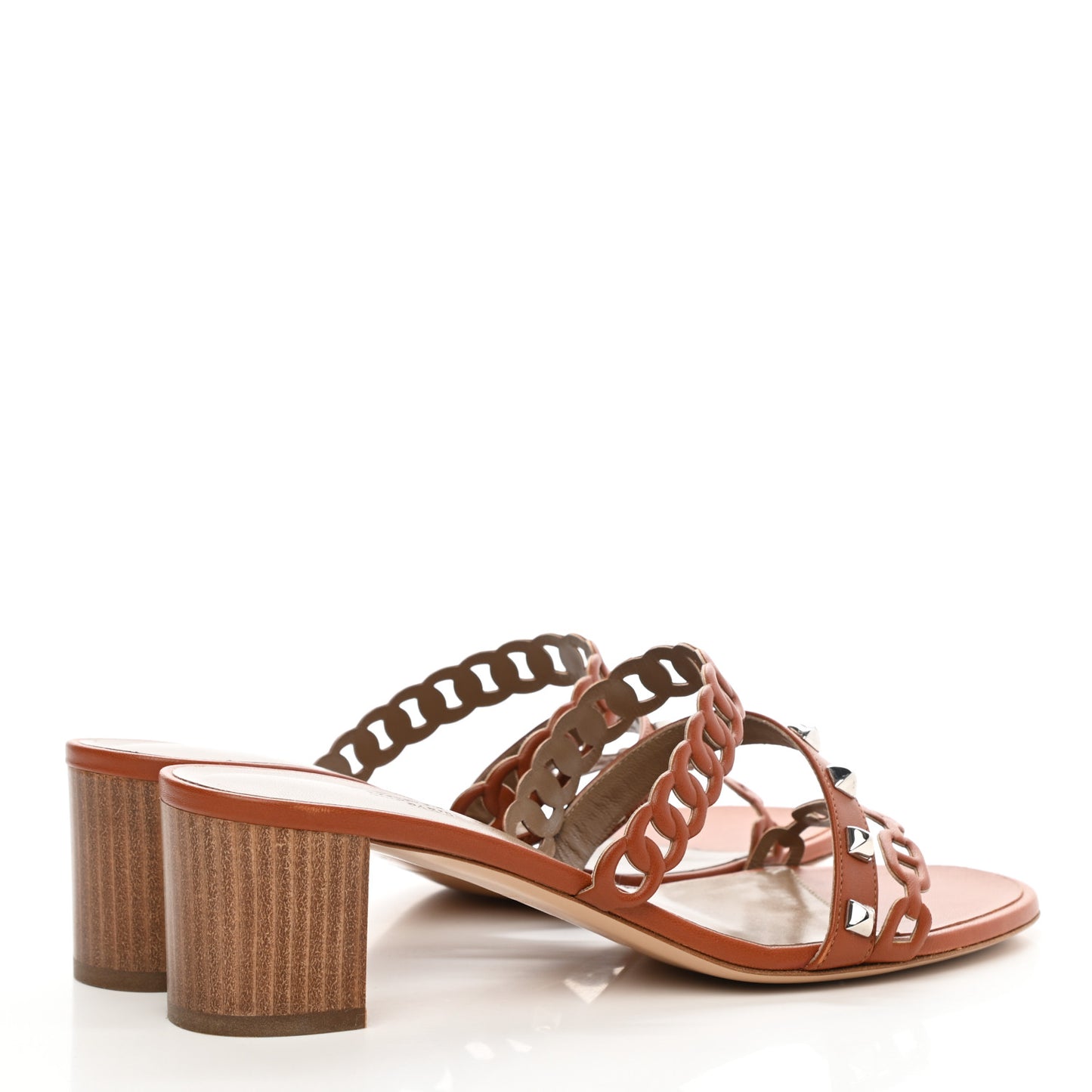 Nappa Ajaccio Sandals 39 Cognac